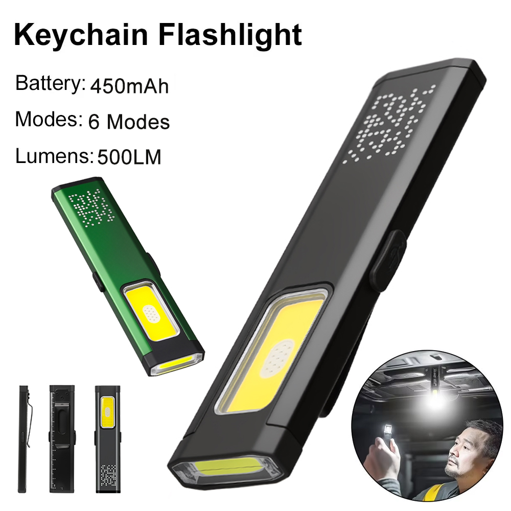 Outdoor Lighting House - Mini Portable Rechargeable LED Torch Light,
