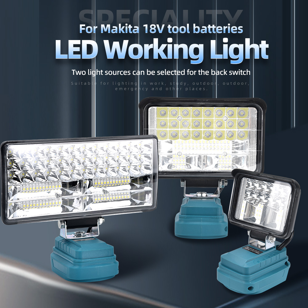 Zumtobel Outdoor Lighting - 18V LED Lamp Work Light For
