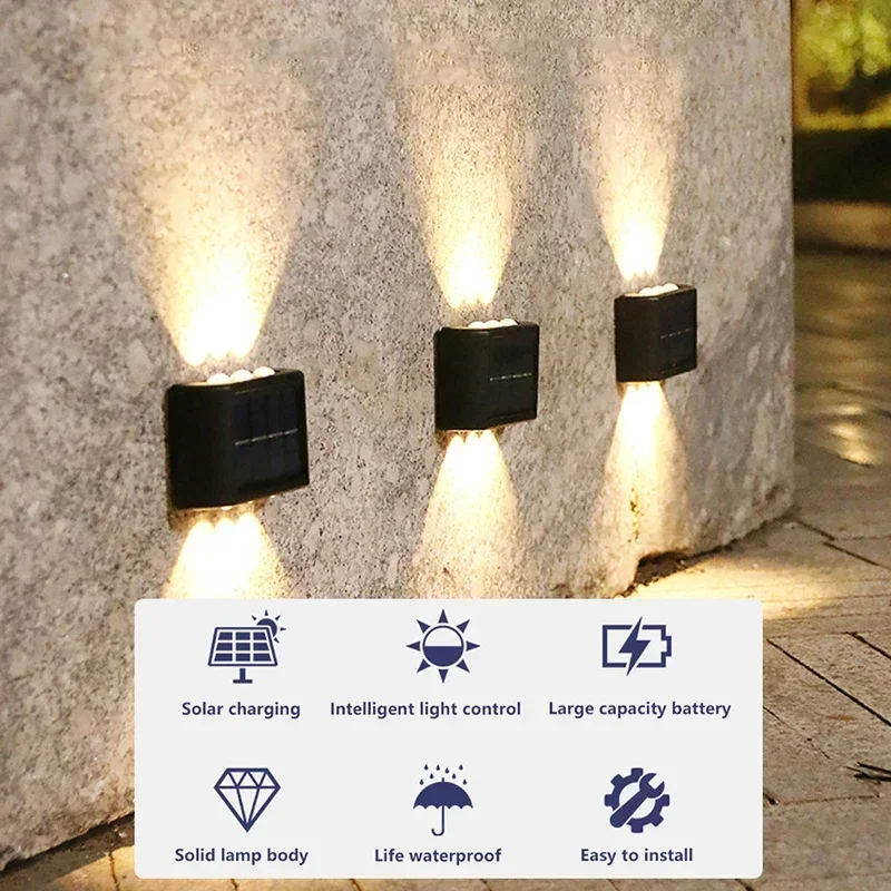 LED Solar Light Outdoor Waterp - Outdoor Lighting Up And Down 评论和价格