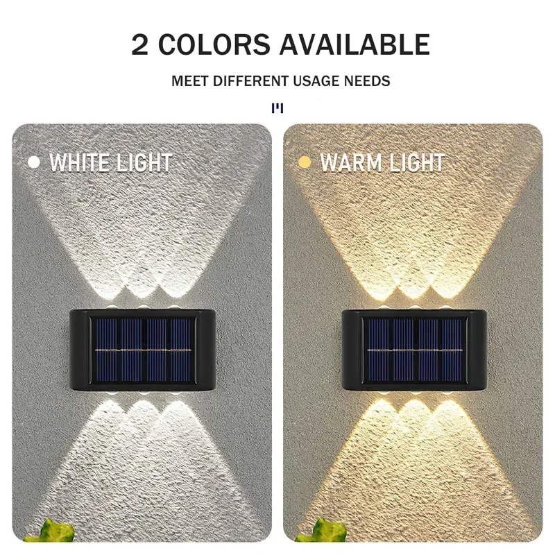 LED Solar Light Outdoor Waterp - Outdoor Lighting Up And Down 评论和价格