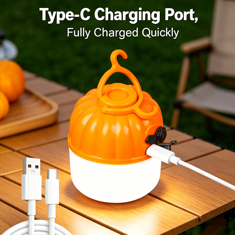Mini Portable LED Pumpkin Bulb - Outdoor Lighting House 评论和价格