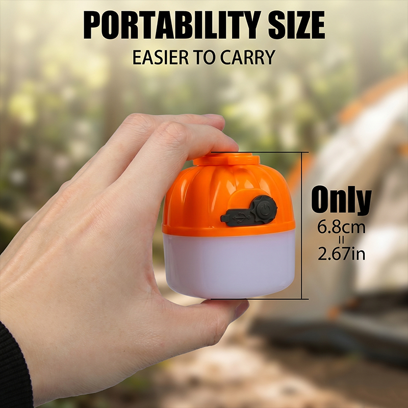 Mini Portable LED Pumpkin Bulb - Outdoor Lighting House 评论和价格