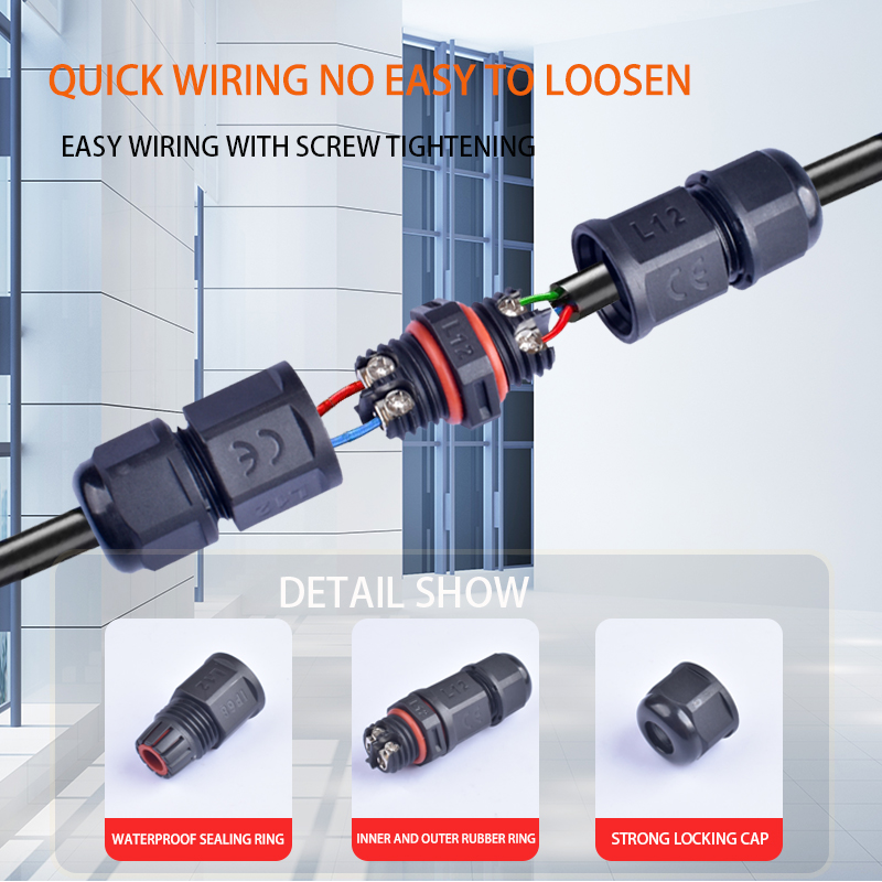 IP68 Waterproof Connector LED  - Outdoor Lighting Junction 评论和价格
