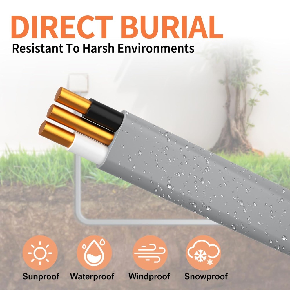 US Shipping 10/2 UF-B Outdoor  - Outdoor Lighting Cable B&Q 评论和价格