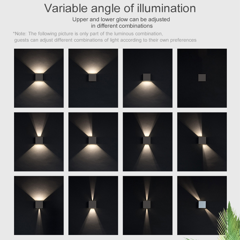 LED Wall Lamps 7W Cold White W - Outdoor Lighting Up And Down 评论和价格
