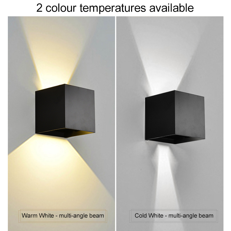 LED Wall Lamps 7W Cold White W - Outdoor Lighting Up And Down 评论和价格