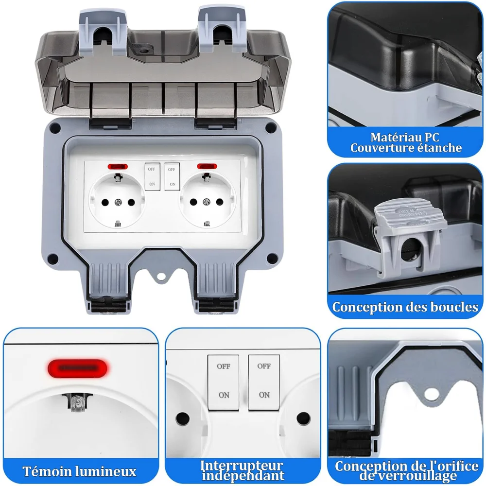European-Style Outdoor Socket  - Outdoor Lighting Ip Rating 评论和价格