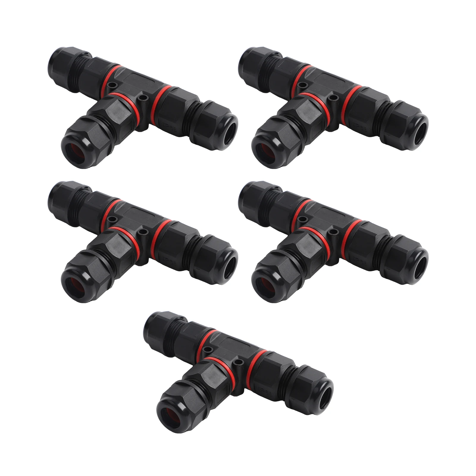 5Pcs IP68 Waterproof 3 Pin T S - Outdoor Lighting Junction 评论和价格
