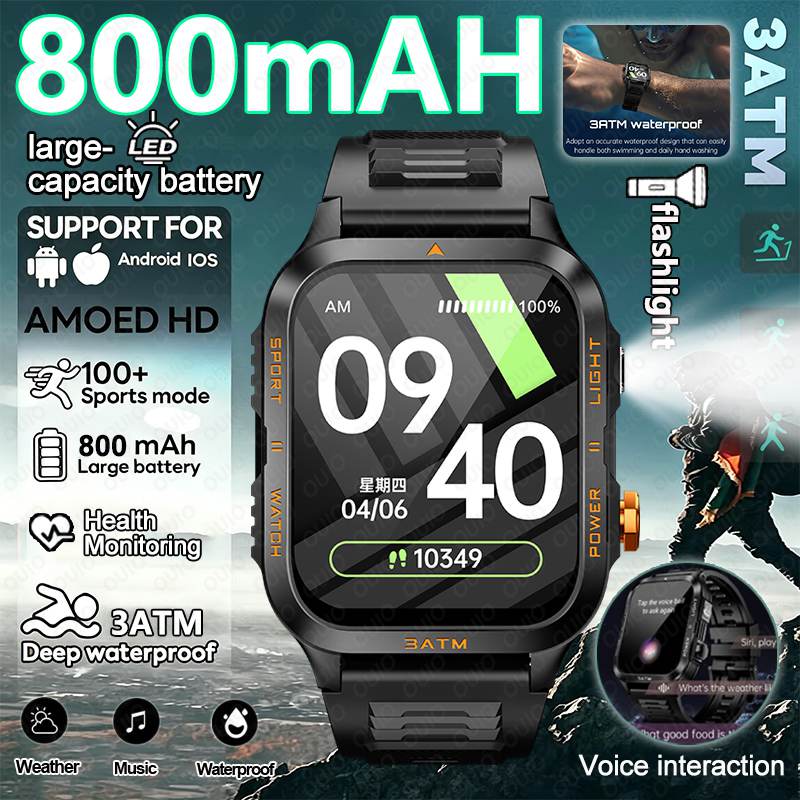 2026 New Men Smart Watch 3ATM  - Outdoor Lighting Ip Rating 评论和价格
