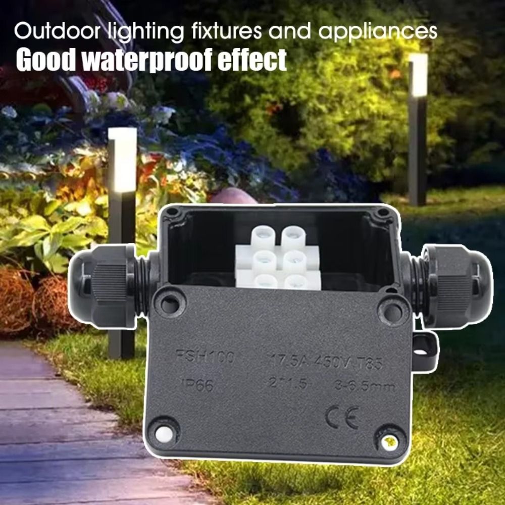 Durable IP66 Junction Box 2-Wa - Outdoor Lighting Junction 评论和价格