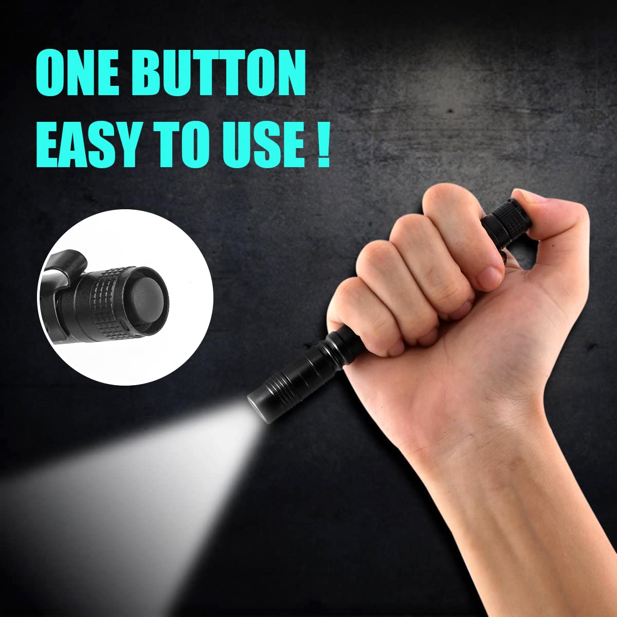 Portable Mini LED Pen Flashlig - Outdoor Lighting House 评论和价格