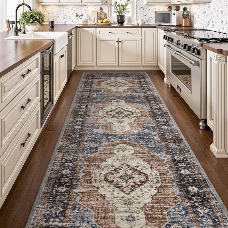 Bohemian Style Runner Rug Retr - Outdoor Lighting Online 评论和价格