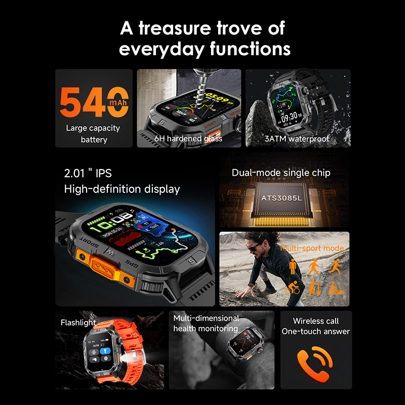 New Fashion Sports Smart Watch - Outdoor Lighting Ip Rating 评论和价格