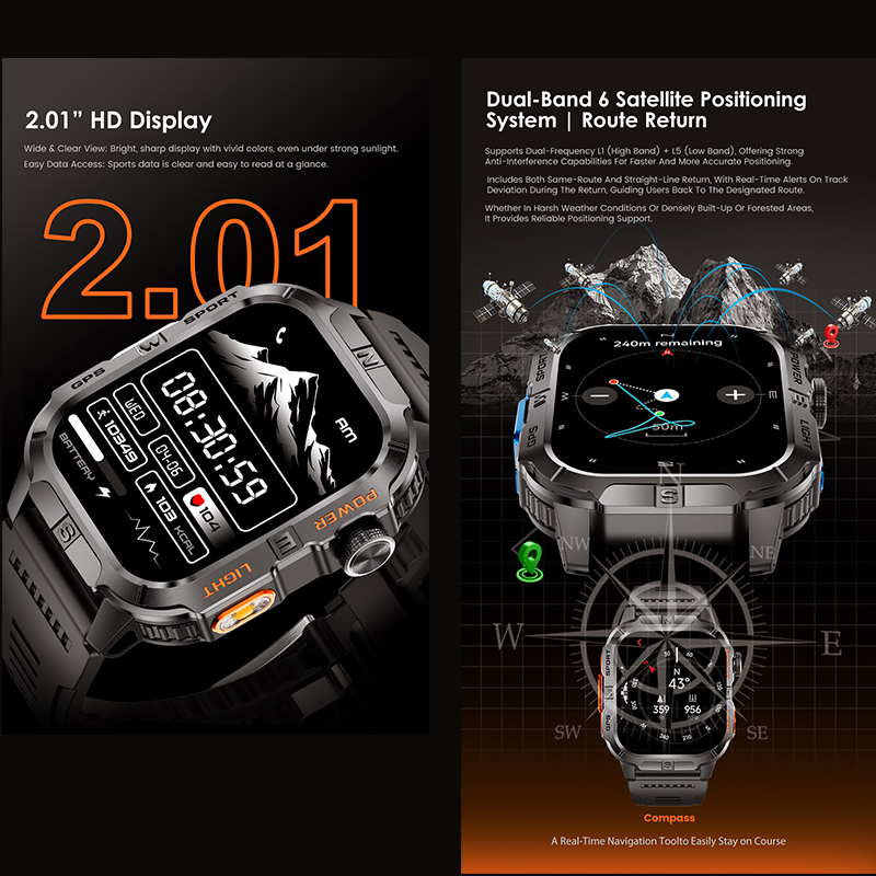 New Fashion Sports Smart Watch - Outdoor Lighting Ip Rating 评论和价格
