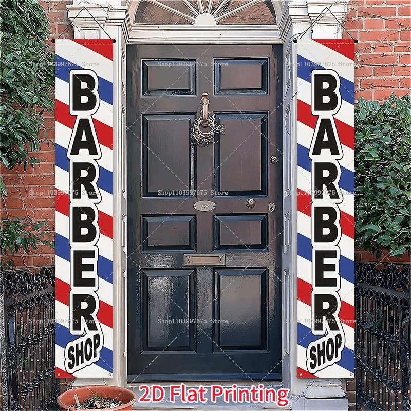 2D Barber Shop Text Logo Door  - Outdoor Lighting Logo 评论和价格