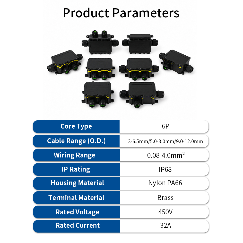 IP68 Waterproof Junction Box 2 - Outdoor Lighting Junction 评论和价格