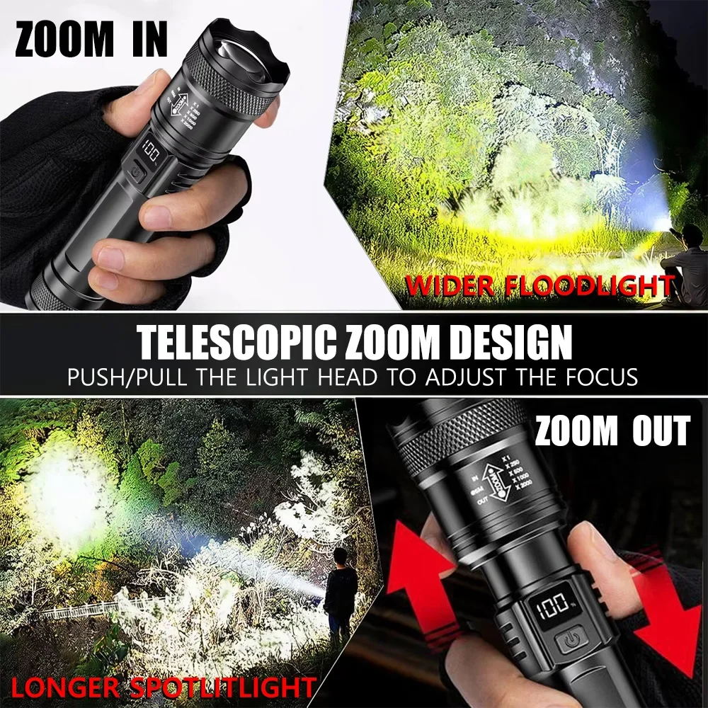 Rechargeable LED Flashlight Zo - Outdoor Lighting House 评论和价格
