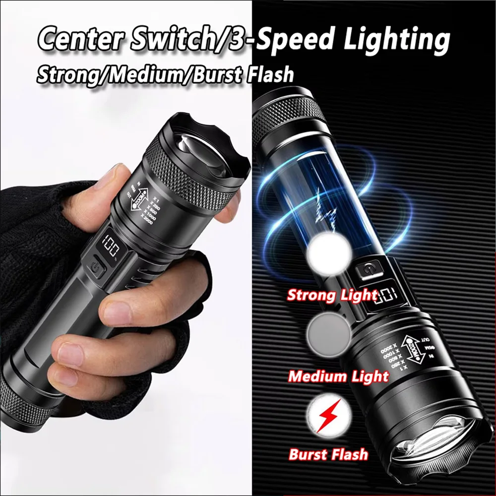 Rechargeable LED Flashlight Zo - Outdoor Lighting House 评论和价格
